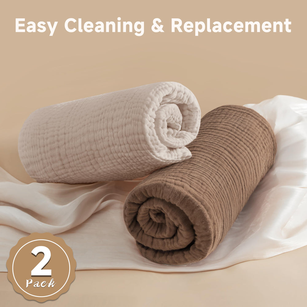 Pro Goleem neutral brown-beige color set blends with nursery decor.