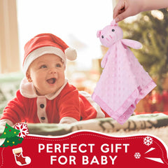 Pro Goleem Pig Lovey in nursery setting to promote comforting sleep routines.