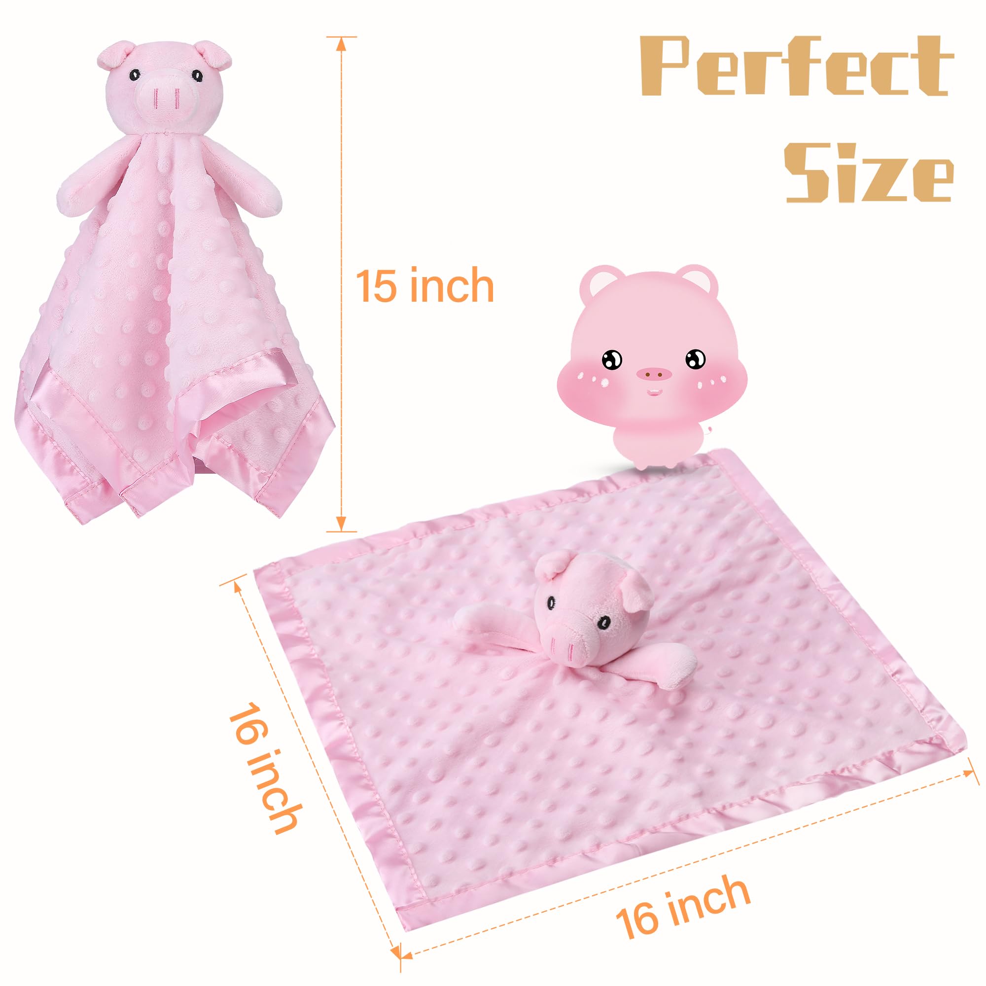 Pro Goleem Pig Lovey shown in bedtime scene for calm routines.