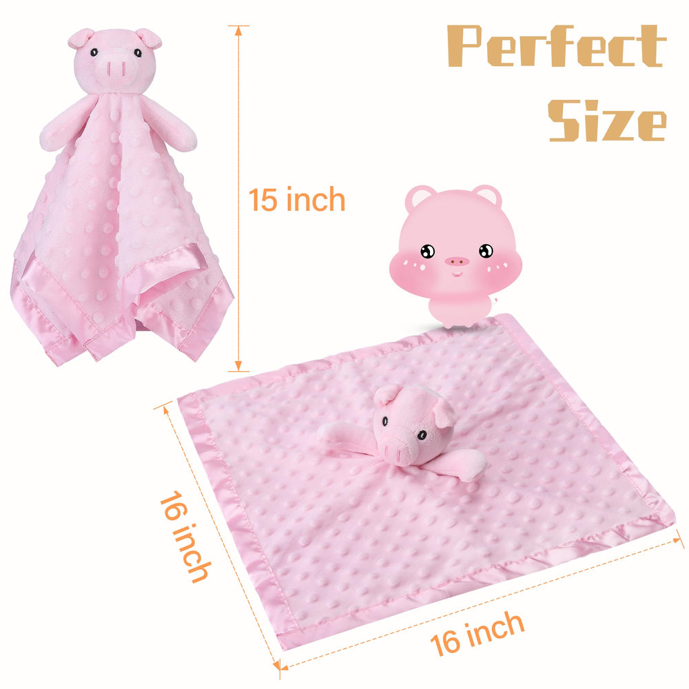 Pro Goleem Pig Lovey shown in bedtime scene for calm routines.