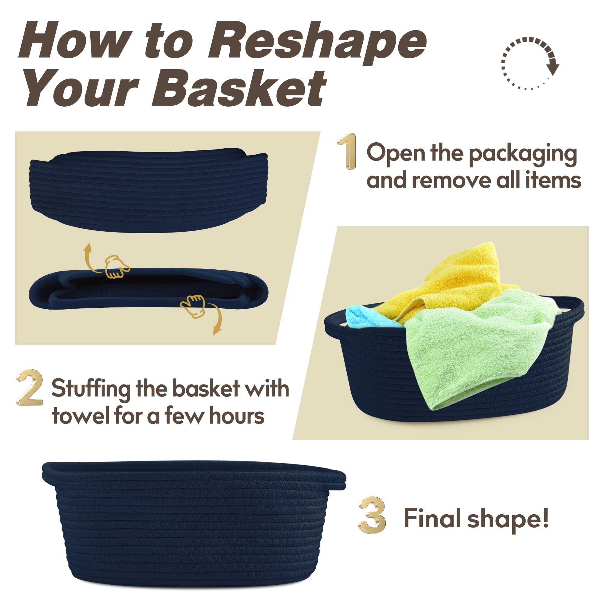 Pro Goleem helps organize a room using this compact basket