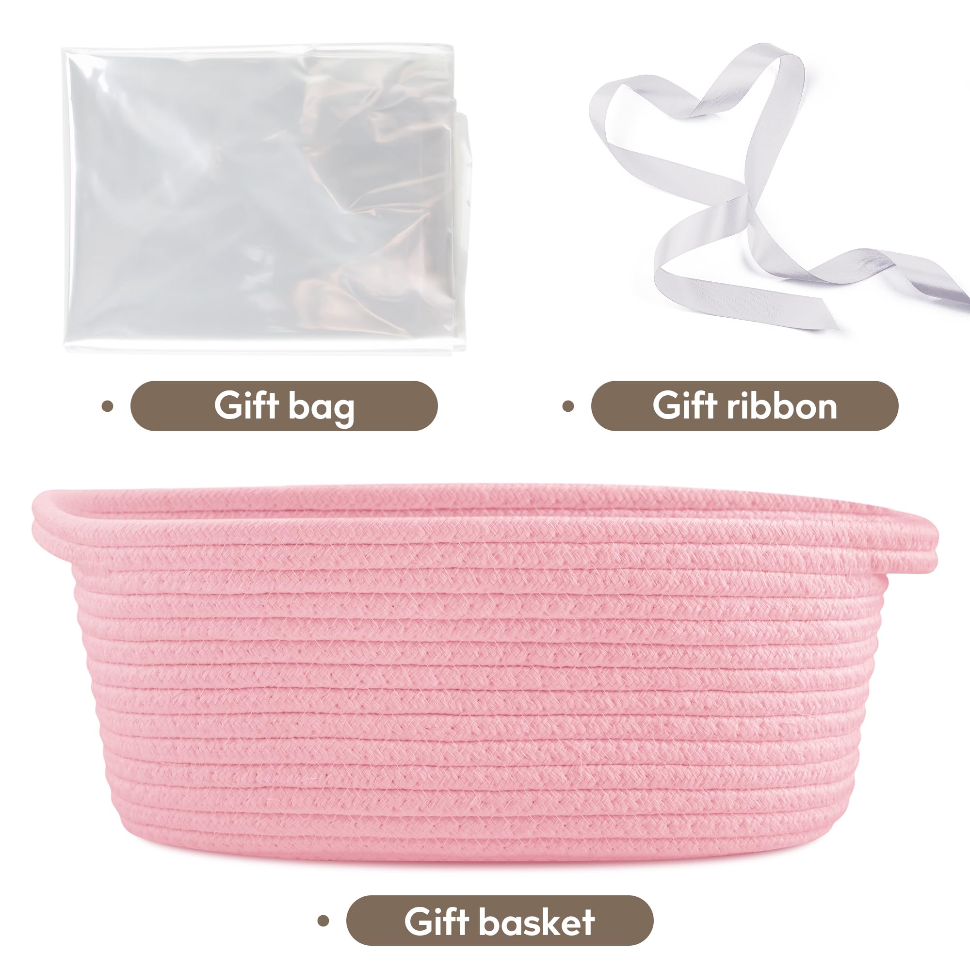 Pro Goleem small basket for room organization on a dresser or shelf