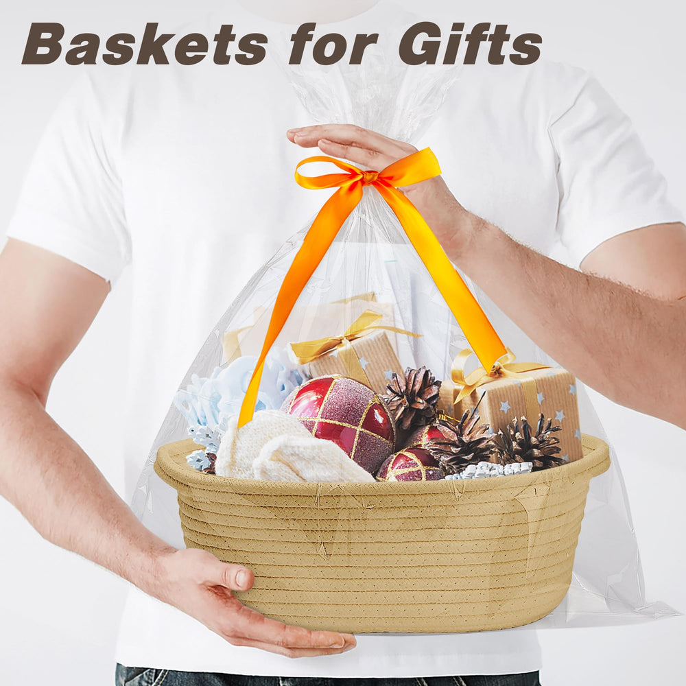 Pro Goleem basket used as room organizer to tidy surfaces and shelves