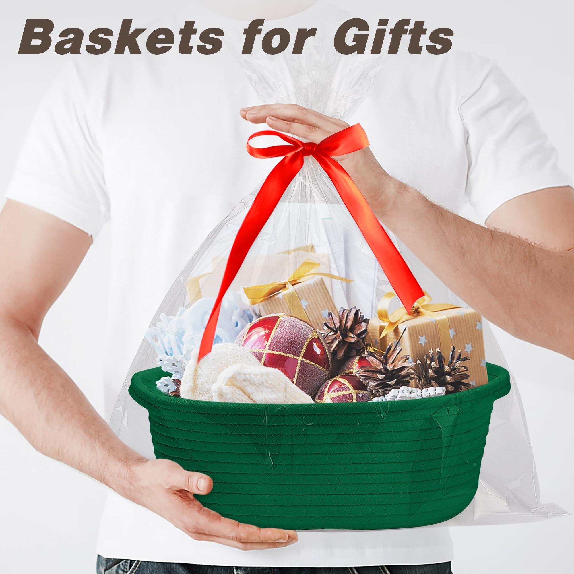 Pro Goleem room organizer basket declutters bedroom and living spaces with style.