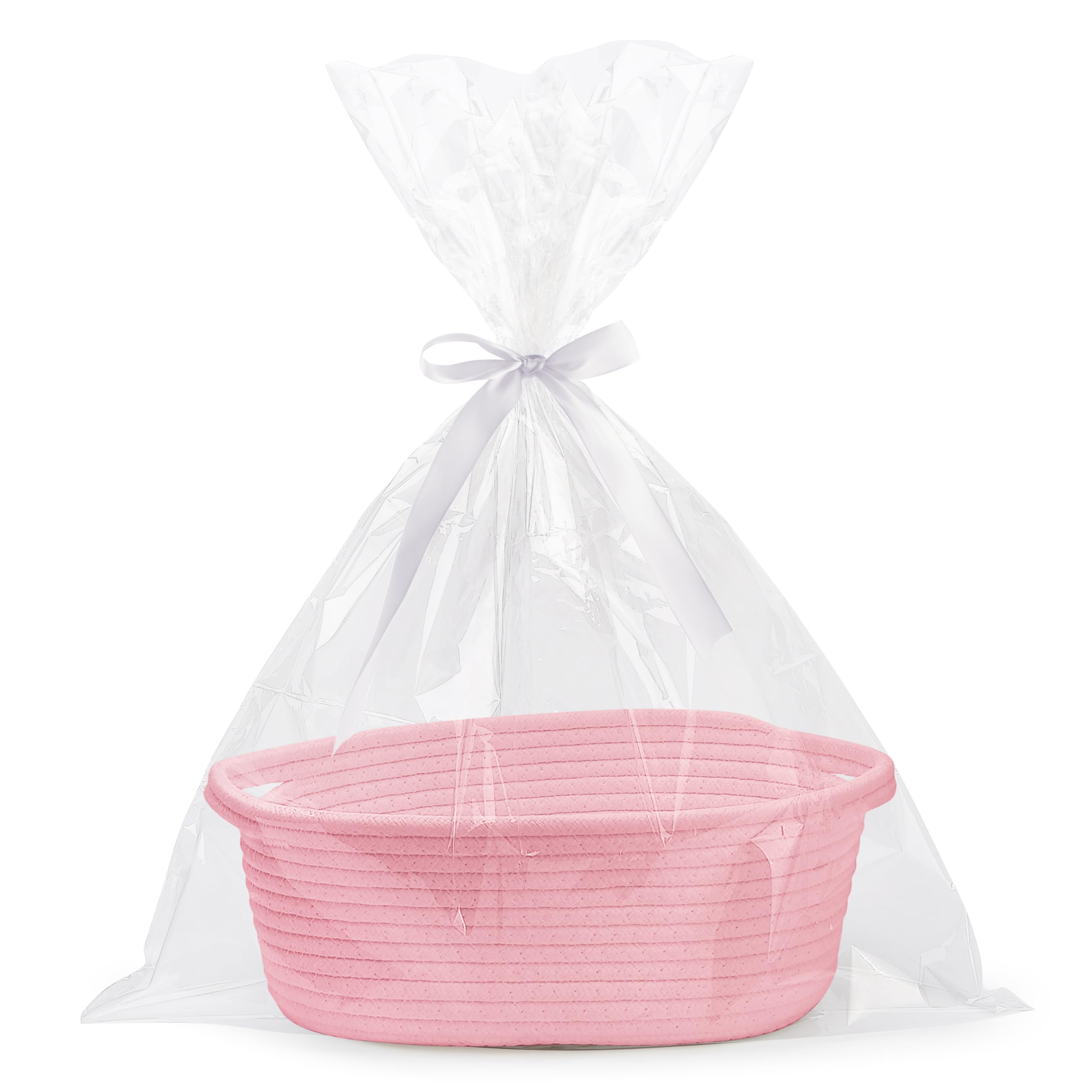 Pro Goleem small woven basket with gift bags for ready-to-gift presentation