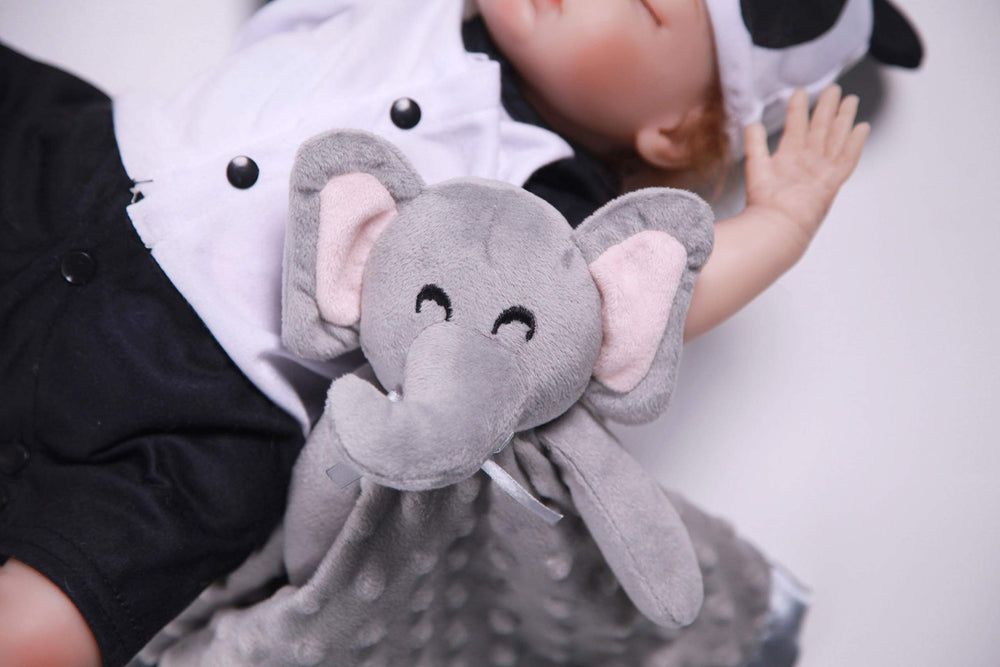 Pro Goleem soft elephant plush enriches cuddling and playtime with gentle textures.