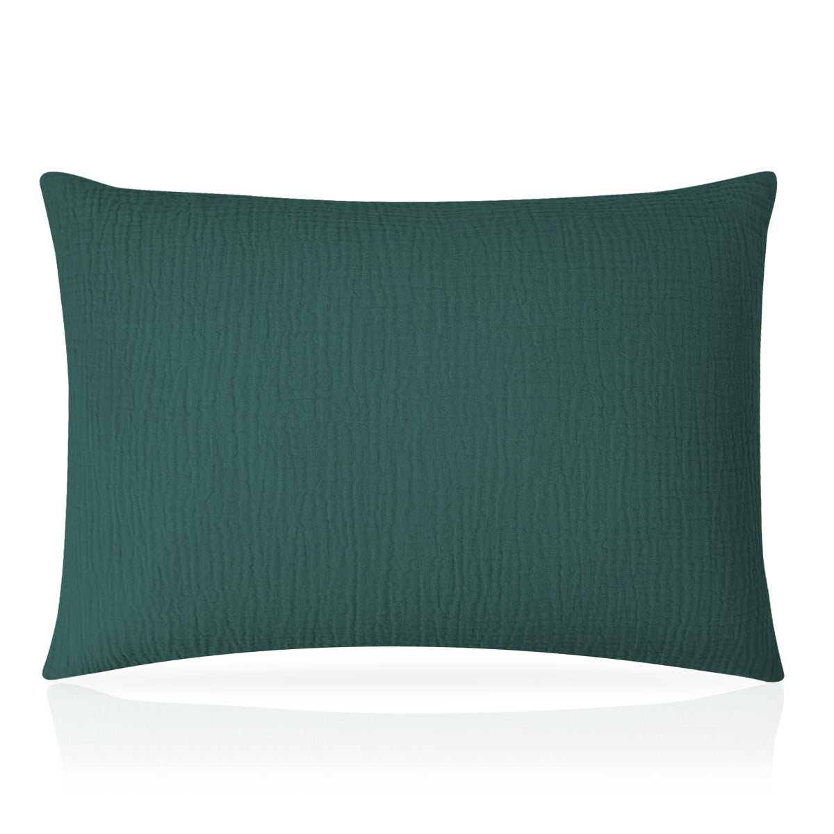 Pro Goleem toddler pillow close-up showing the soft muslin cover for breathable comfort