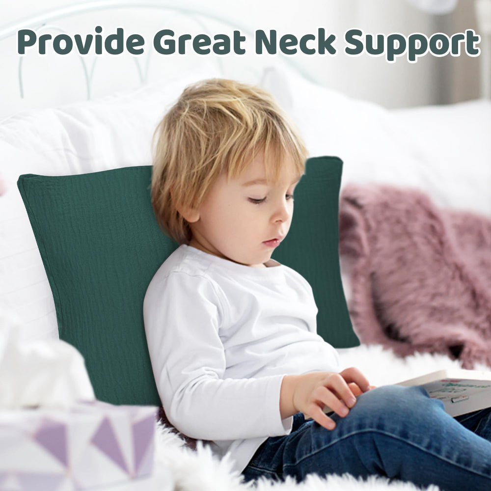 Pro Goleem pillow demonstrating ergonomic thickness for gentle spine support