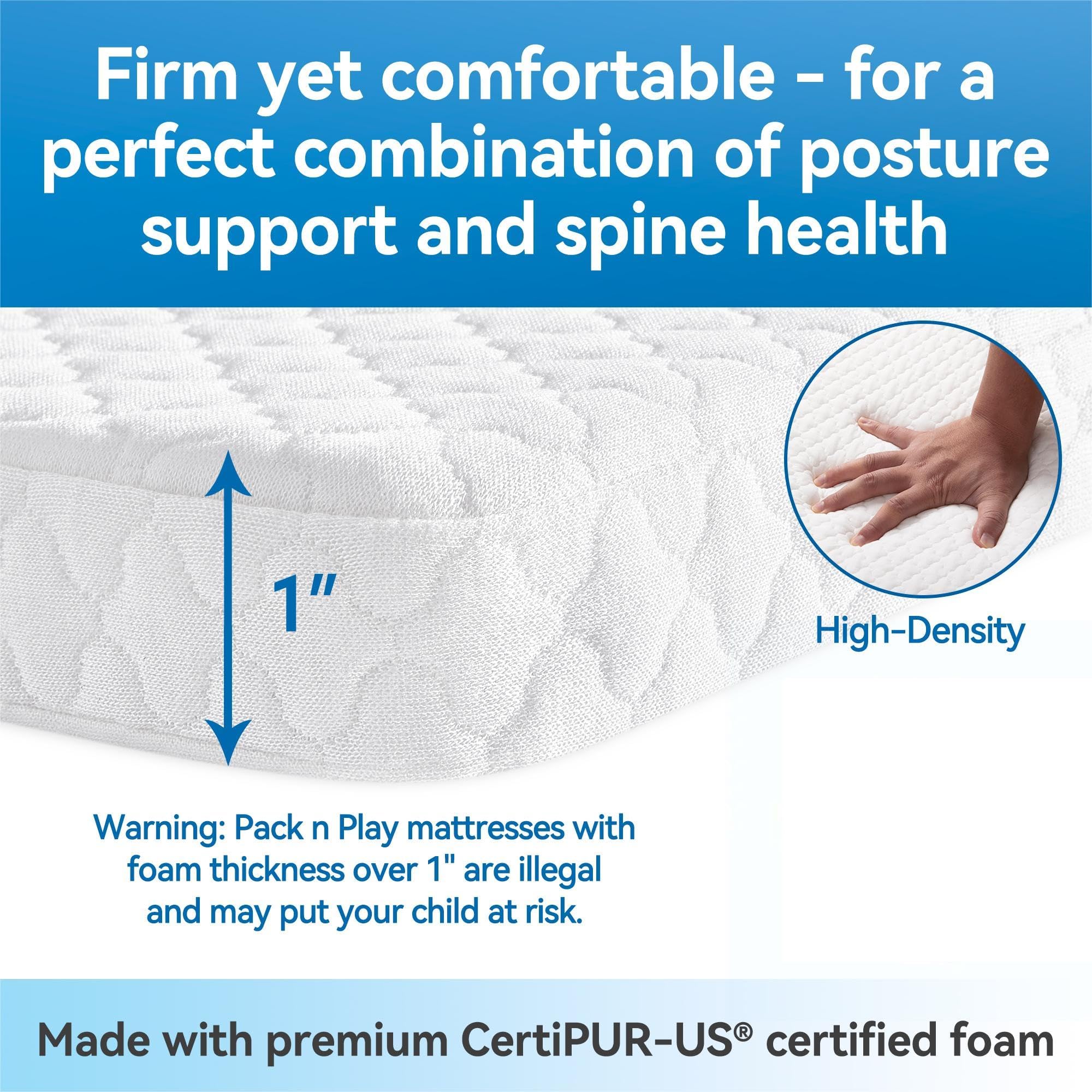 Pro Goleem ultra-soft jacquard cover is gentle on sensitive skin.