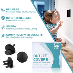 probebi 3-prong-outlet-fit keeps safety covers securely in standard wall outlets
