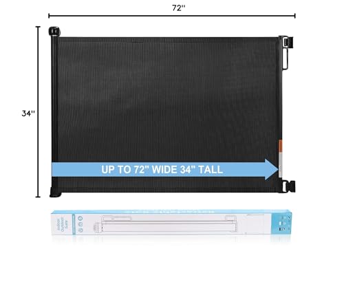 PRObebi retractable gate fits doorways and hallways