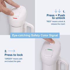 PRObebi gate includes installation hardware for quick setup