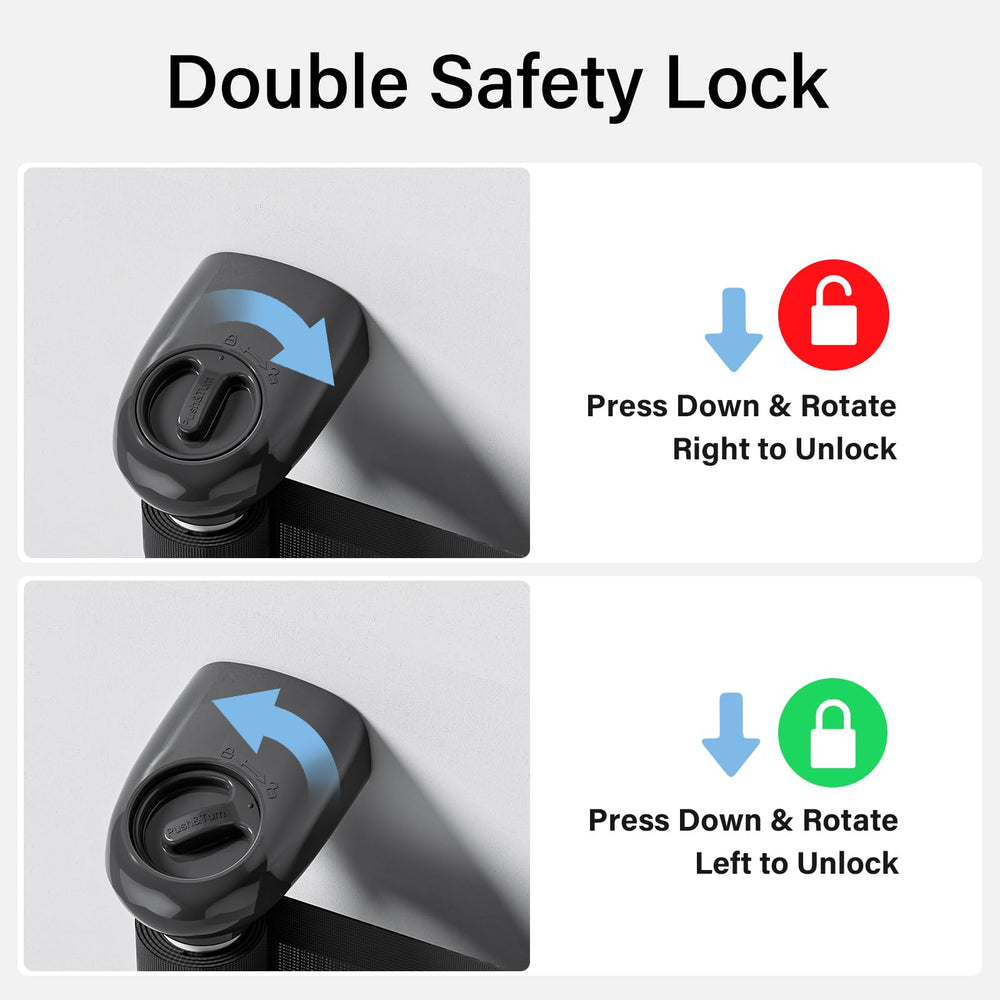 PRObebi gate rolled-storage demonstrates compact, space-saving design.