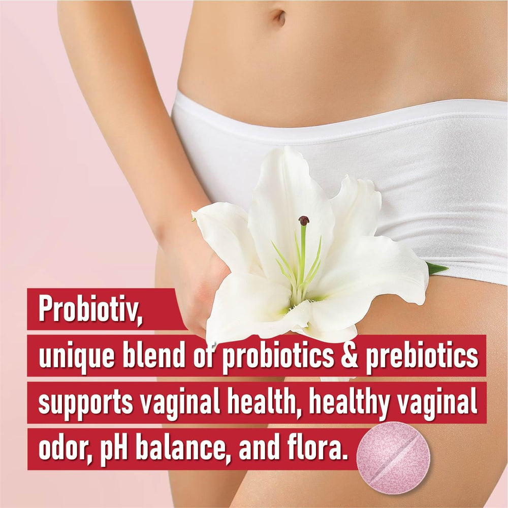 Probiotiv daily-use chews fit into busy mornings for comfort.