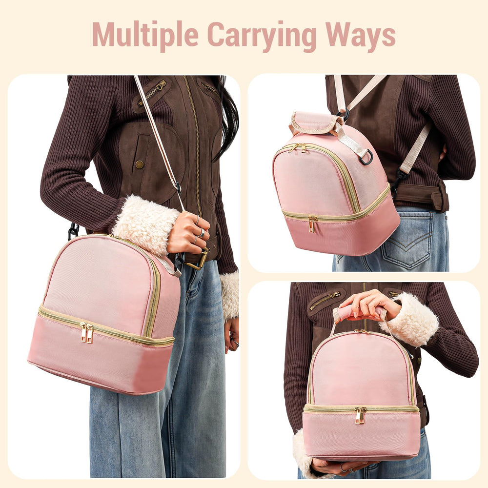 ProCase breast pump bag removable strap offers versatile carrying options.