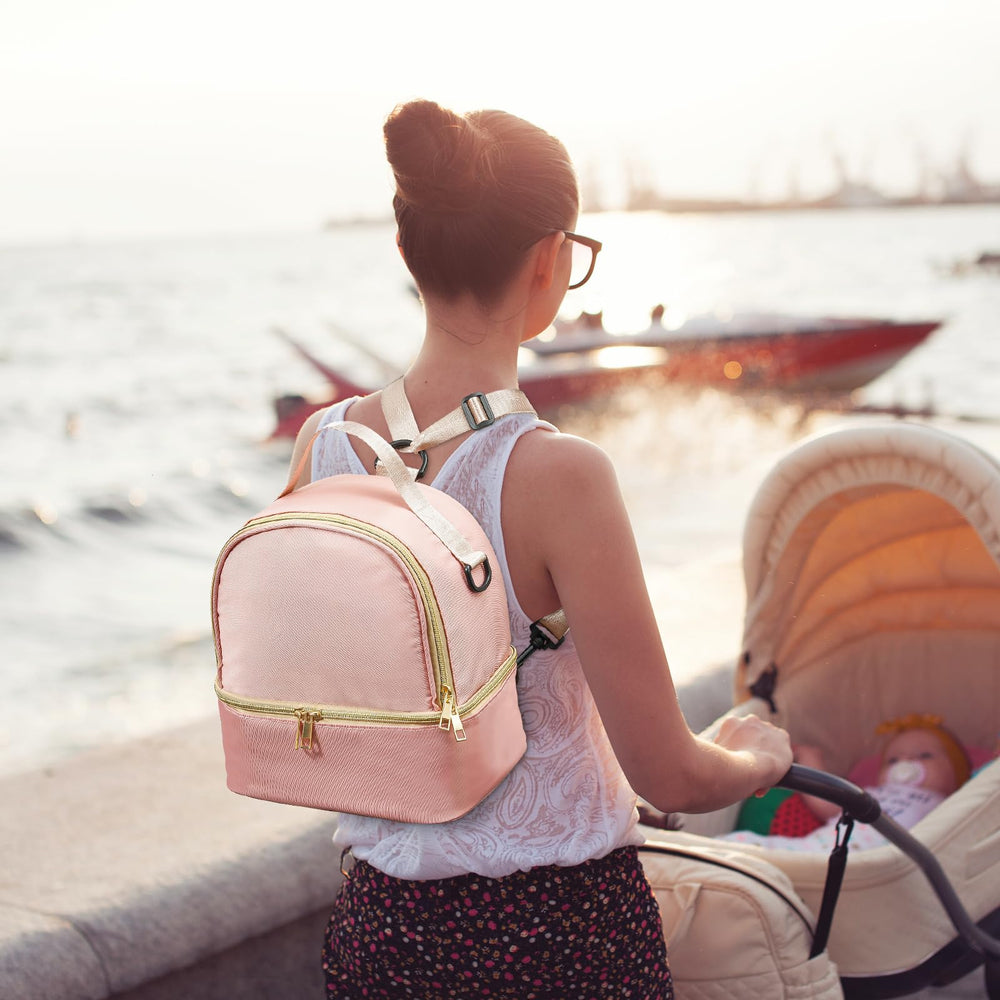 ProCase breast pump bag stroller attachment frees your hands during outings.