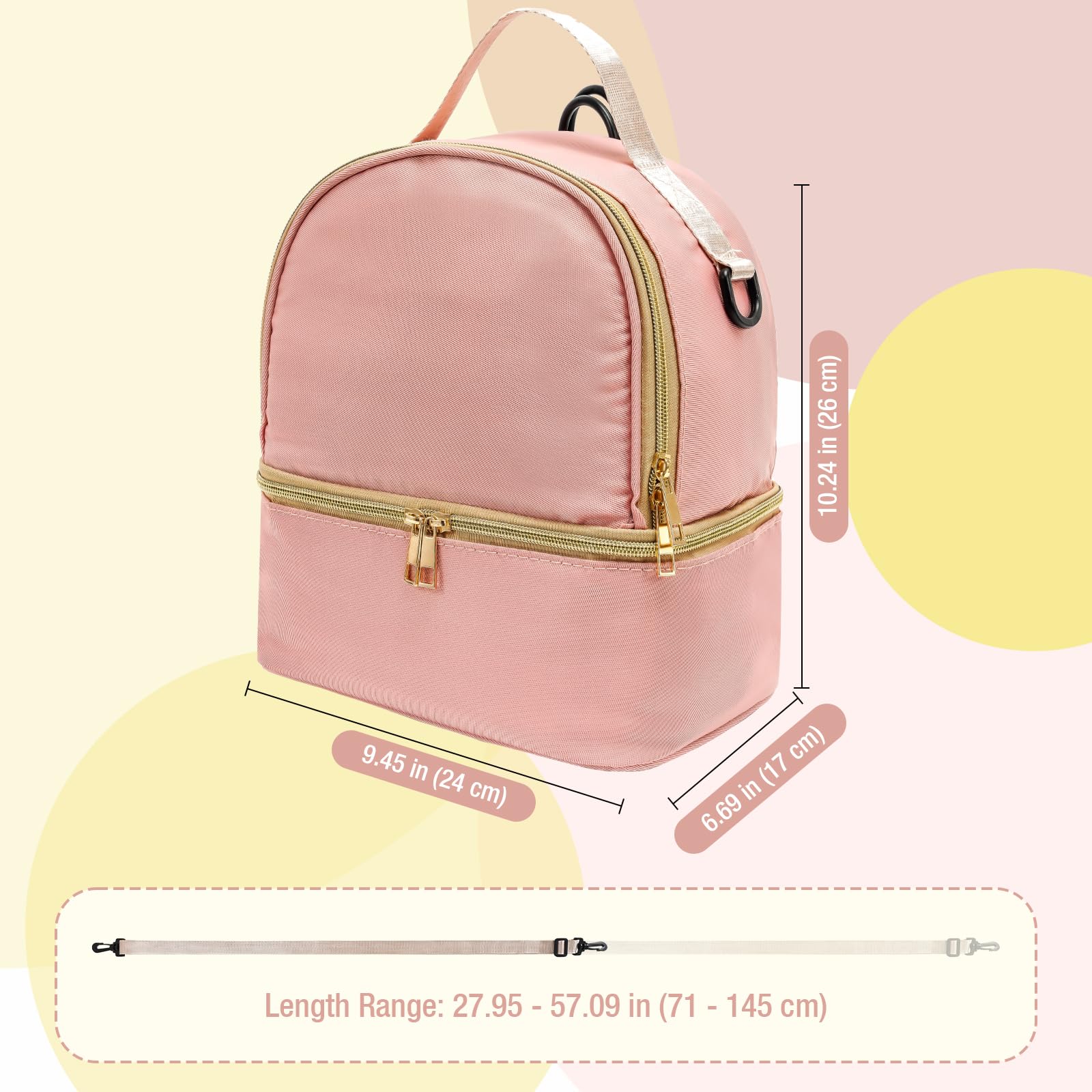 ProCase bag features waterproof nylon to protect contents from weather.