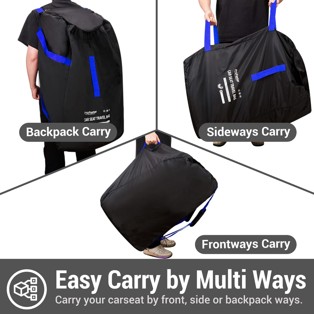 ProFaster backpack straps improve carry comfort for travel with kids