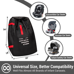 ProFaster foldable bag with built-in pouch ready for compact storage.