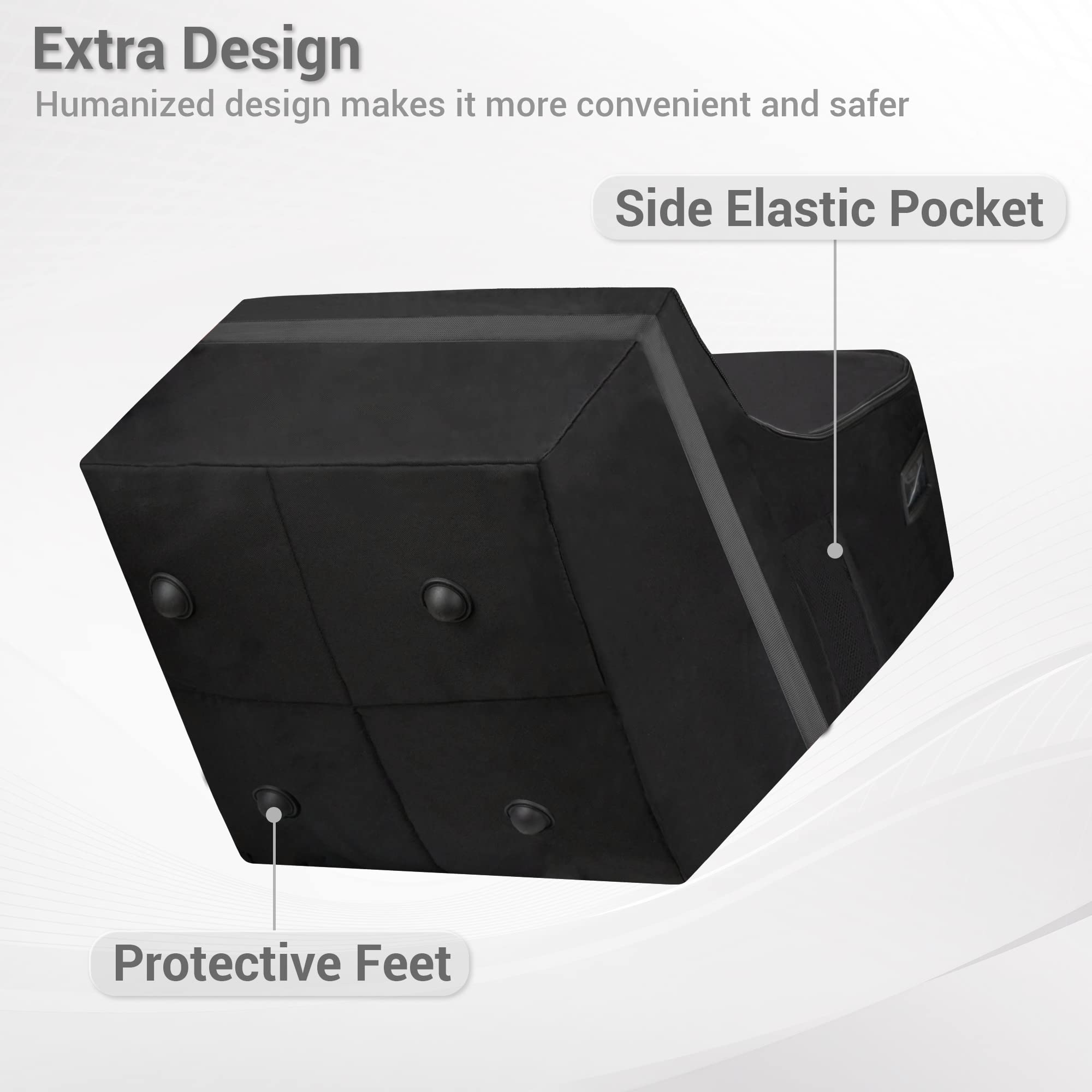 ProFaster car seat travel bag ID slot keeps your ID handy
