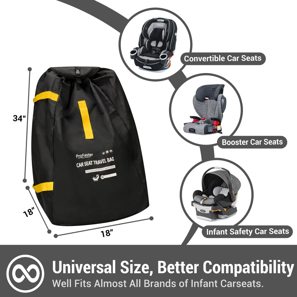 ProFaster Karfast bag open with built-in pouch for quick packing