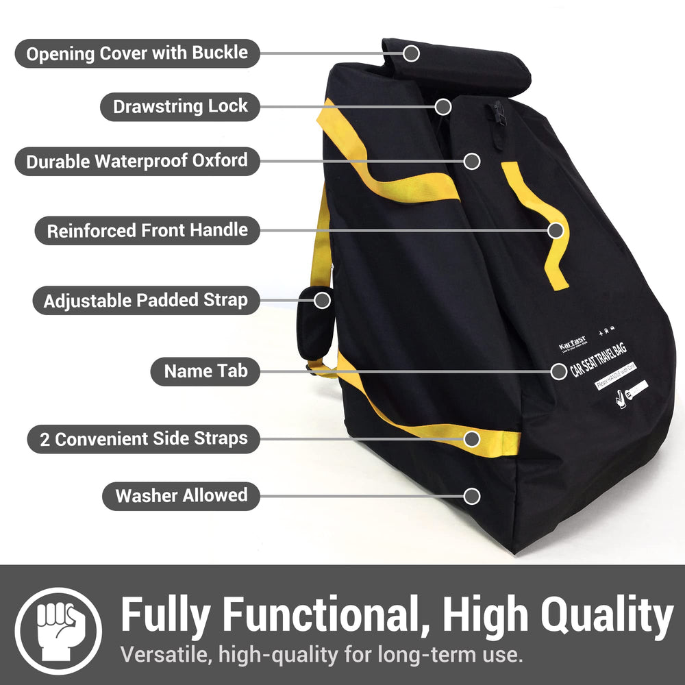 ProFaster Karfast bag sized 34x18x18 inches fits many seats