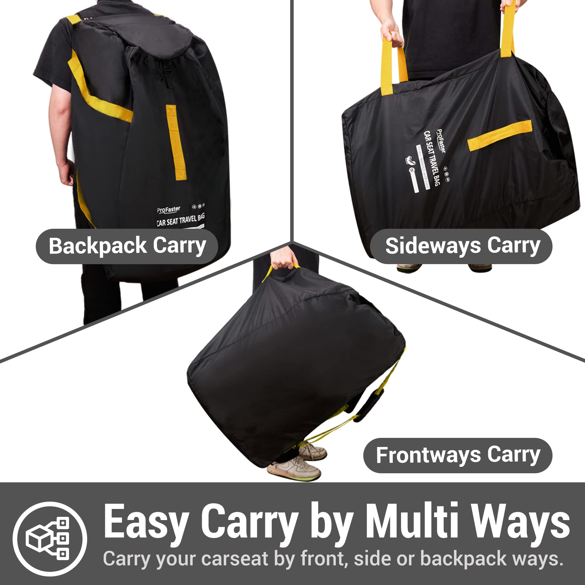 ProFaster Karfast bag uses water-resistant oxford fabric for durability
