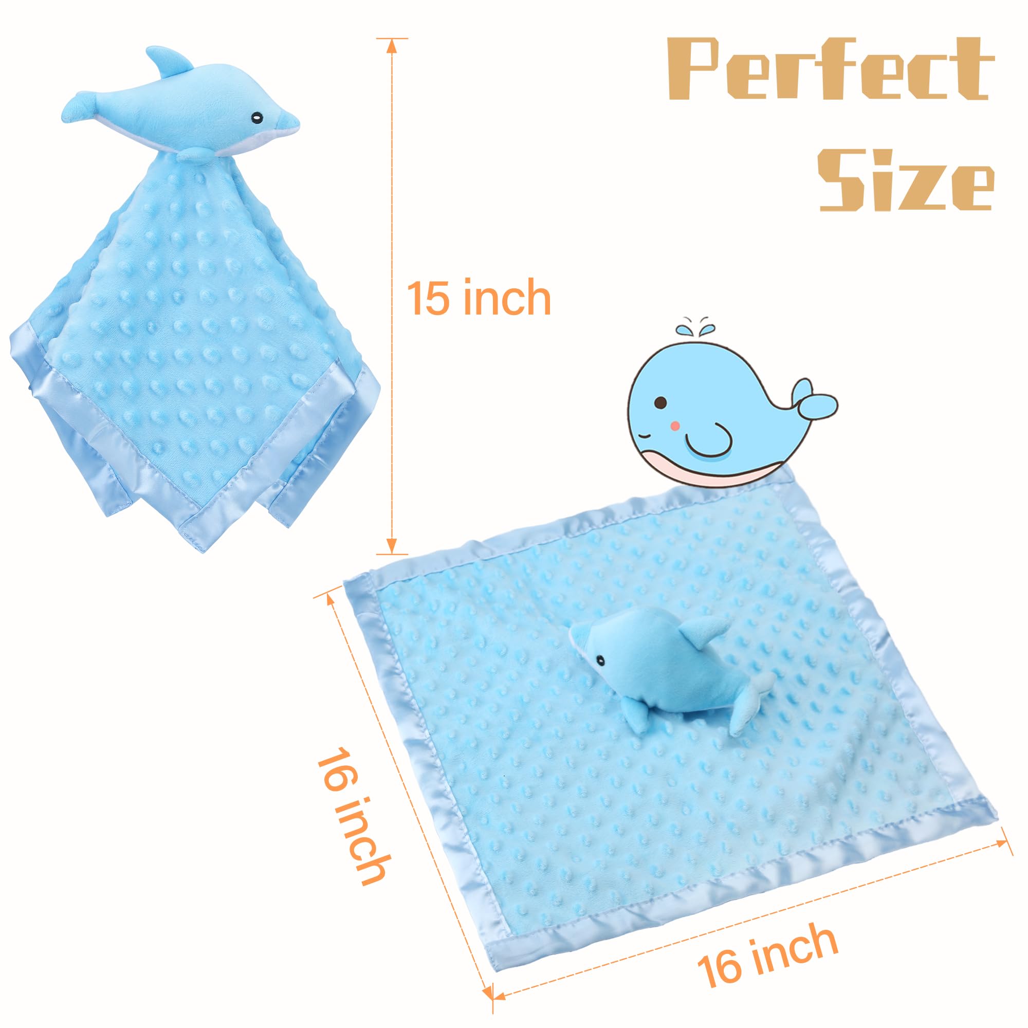 Gift-ready Pro Goleem Dolphin Lovey packaging for newborn celebrations.