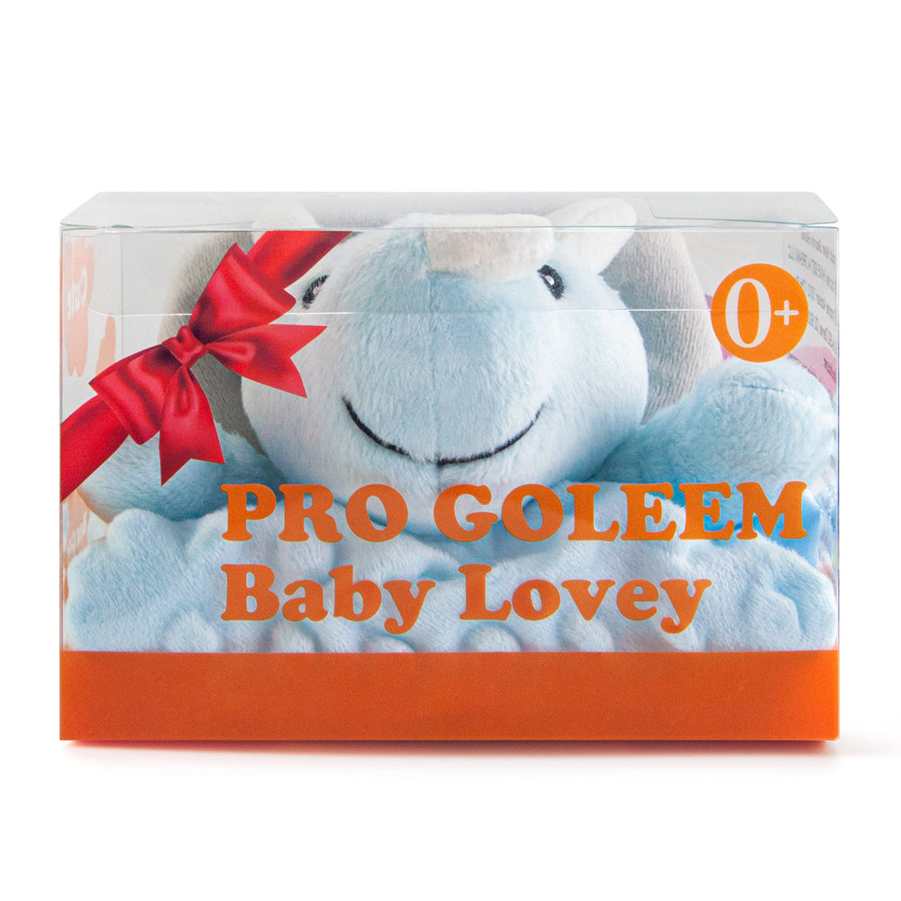 Pro Goleem Loveys soft plush adds tactile interest for babies learning to self-soothe.