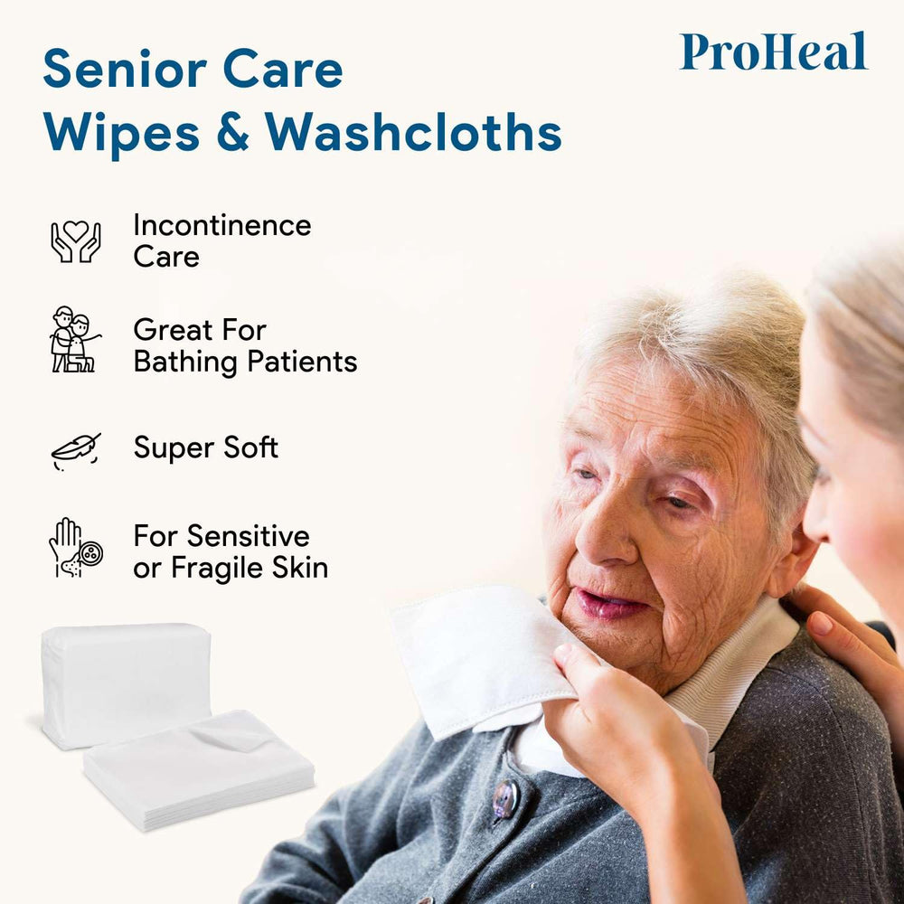 Two-pack box showing ProHeal wipes for bulk daily use and travel.