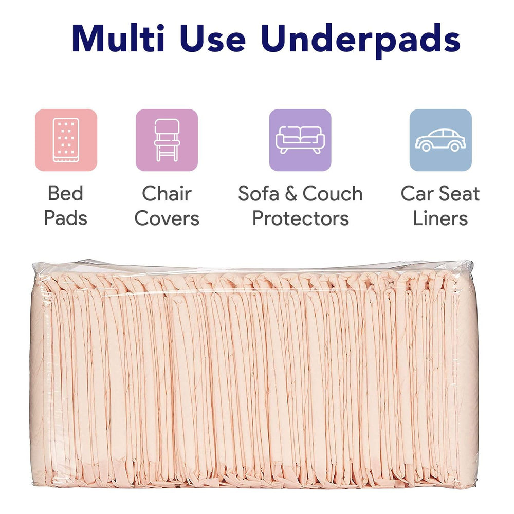 Waterproof backing helps prevent staining and keeps surfaces dry.