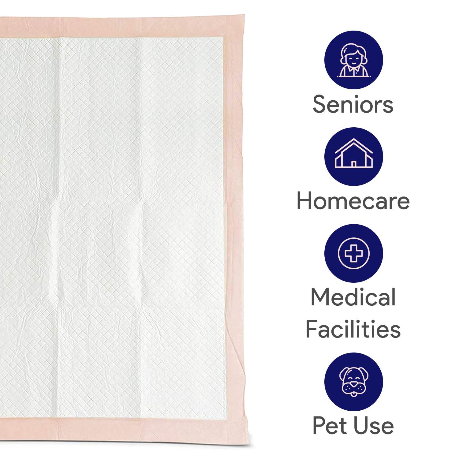 Overnight-ready pads deliver heavy absorbency for extended protection.