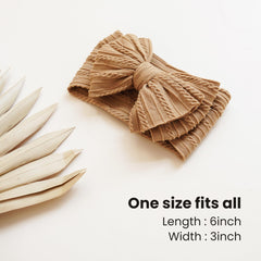 Prohouse ultra soft nylon headbands provide gentle all day comfort.