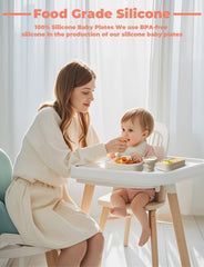 Proium spoon with safety barrier for safe, gentle feeding during travel