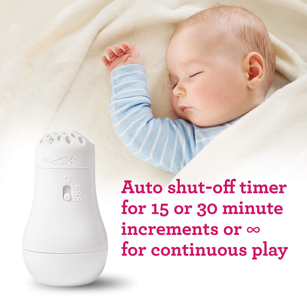 Project Nursery sound machine in continuous play mode for longer naps.