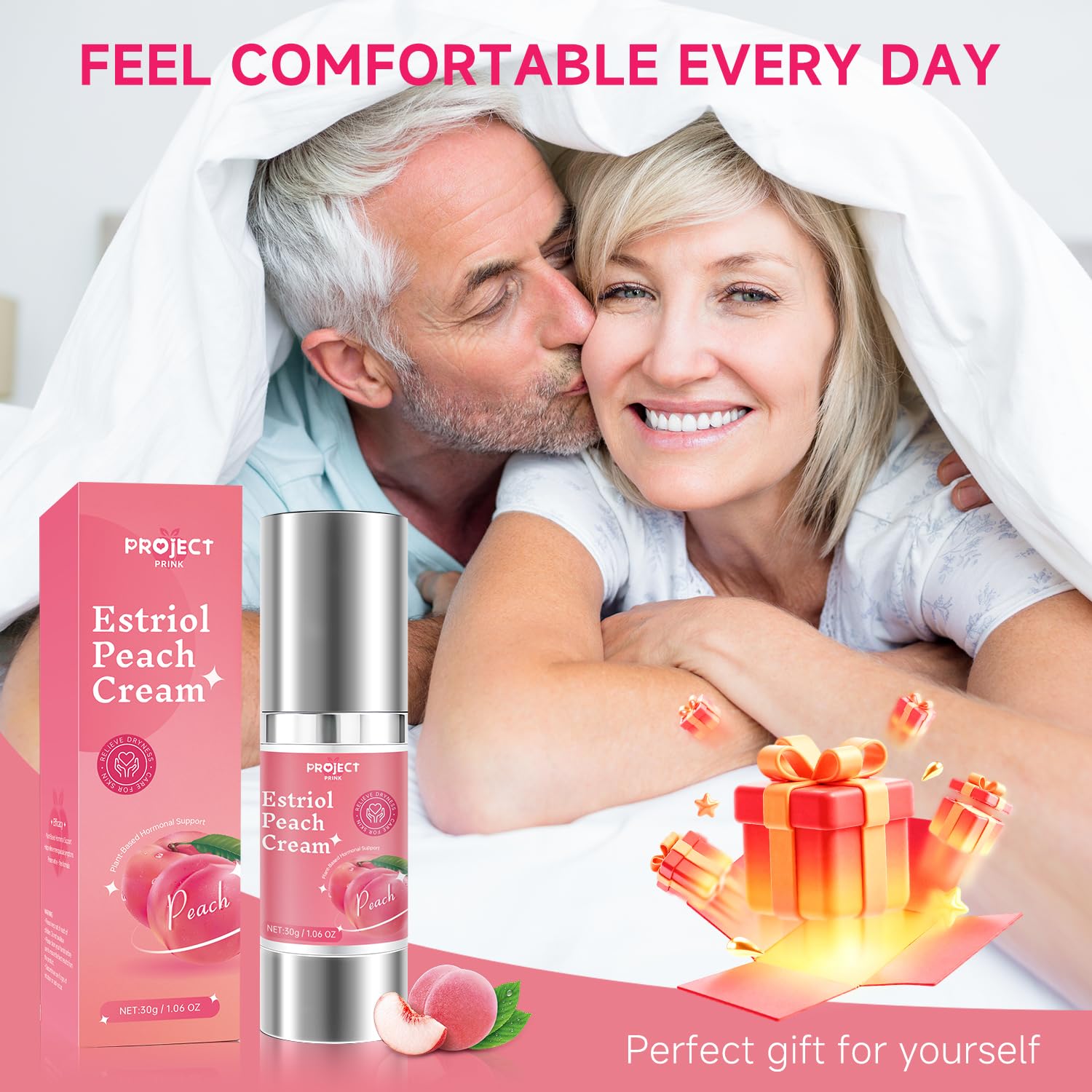 PROJECT PRINK daily care routine supports ongoing intimate comfort