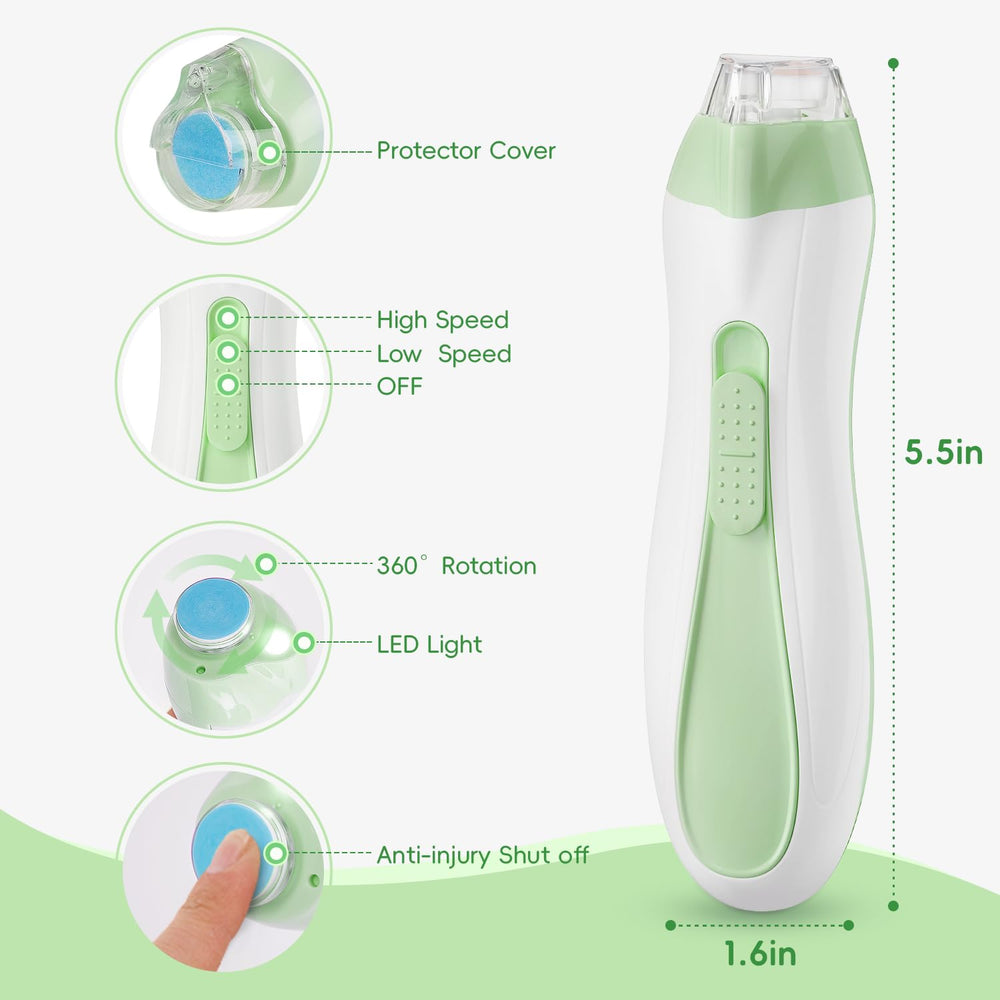 Prolixity 15-in-1 nail filer heads range for babies and adults