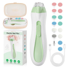 Prolixity baby nail trimmer with case for easy on-the-go grooming