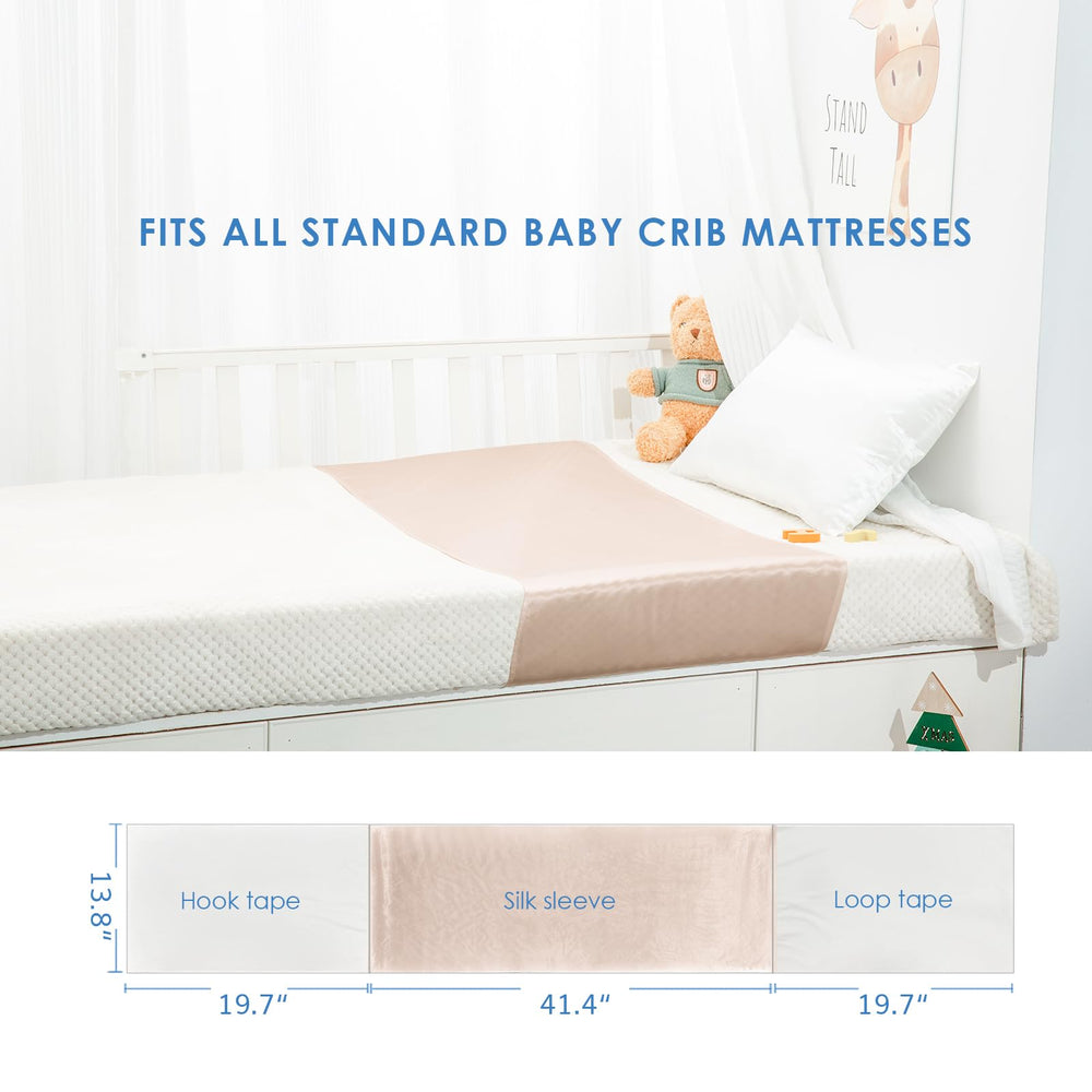 PROMEED adjustable-fit bassinet sleeve suitable for standard crib mattresses