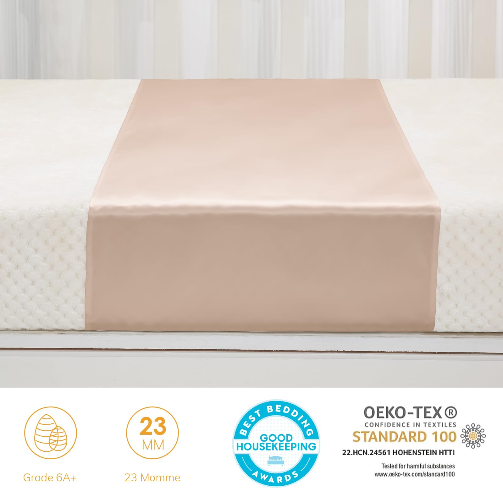 PROMEED silk sleeve reducing friction to help prevent bald spots during sleep
