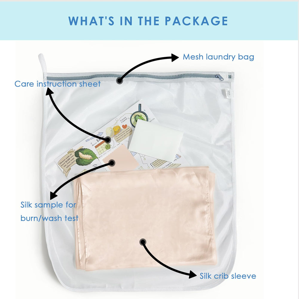 PROMEED easy-care silk sleeve washable in a mesh bag