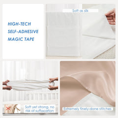 PROMEED infant-safe magic tape ensures secure attachment on most cribs