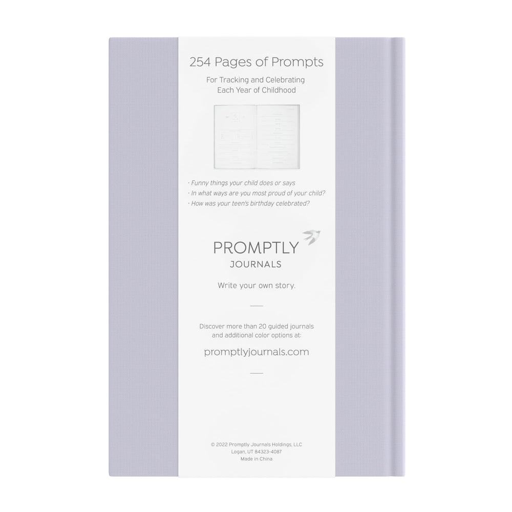 Promptly Journals embossed cover closeup showing premium craftsmanship