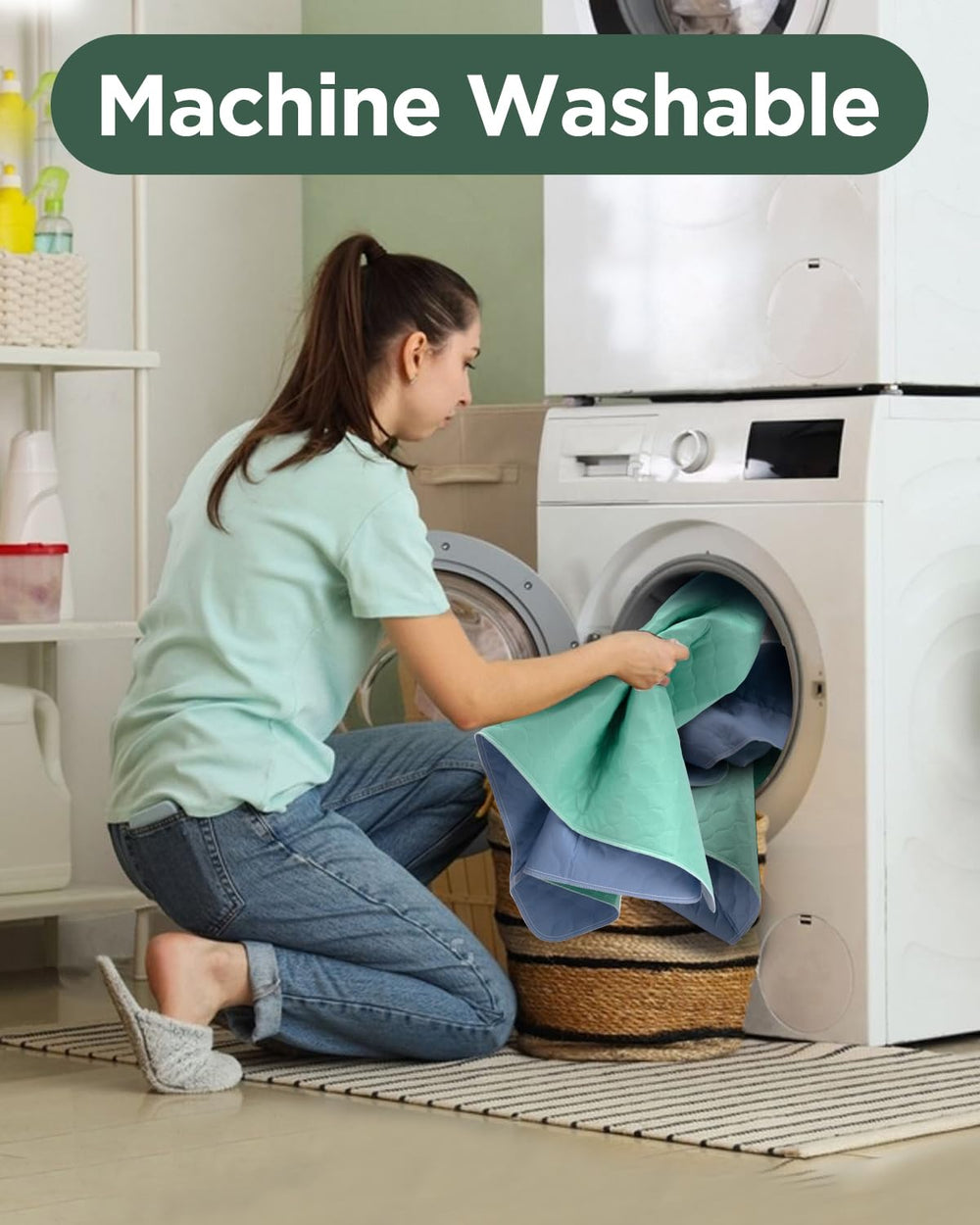 Pronior bed pad durable washable edges designed for repeated use