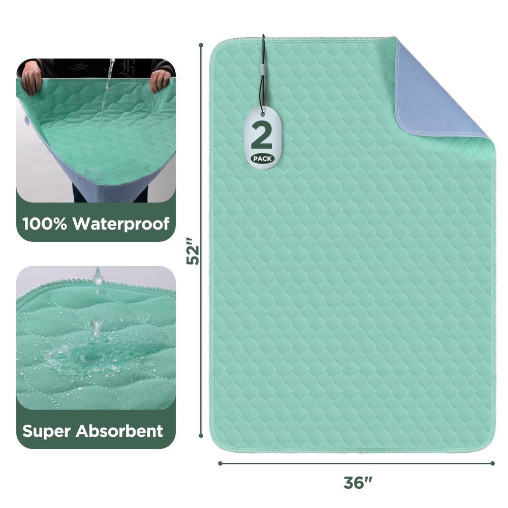 Pronior bed pad waterproof layer detail highlighting barrier against leaks