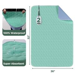 Pronior bed pad waterproof layer detail highlighting barrier against leaks