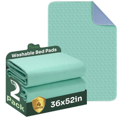 Pronior Hide Stains Bed Pad close-up shows four-layer protection for reliable absorption