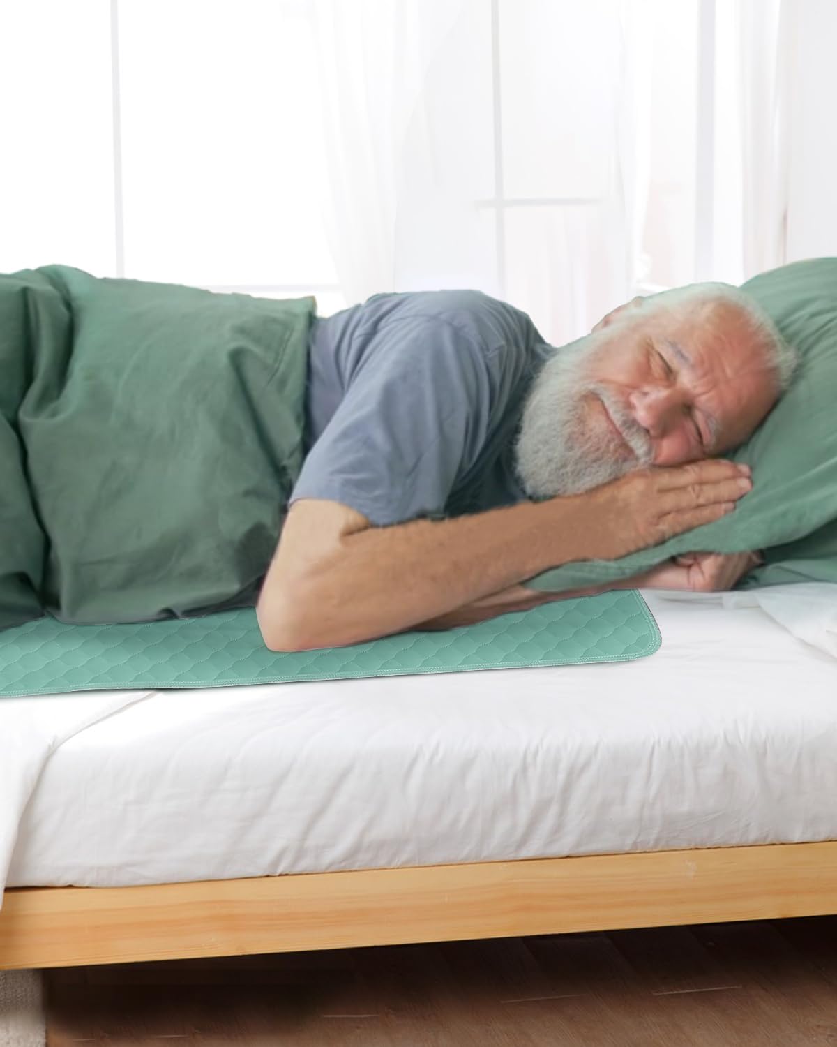 Pronior 2-pack bed pads for convenient replacement and coverage