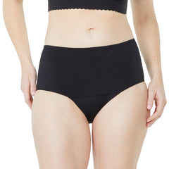 Proof Unders high-rise brief front view for all-day confident, secure wear.