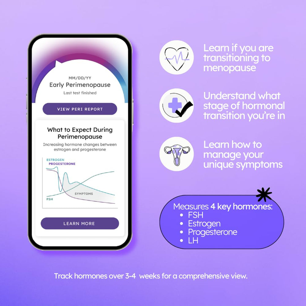 Proov Empower LH strip helps track ovulation patterns at home.